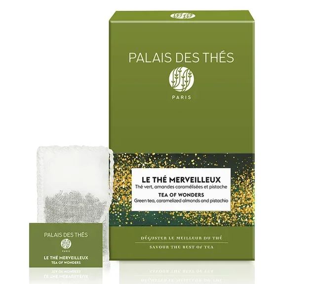 The Wonderful Tea - Green Tea 20 Bags - PALAIS DES THÉS