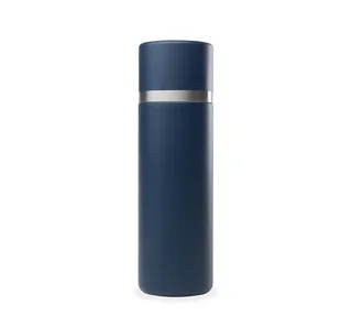 QWETCH Termosflaske 75cl - Matt marineblå med integrert kopp