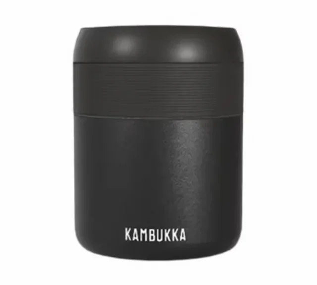 Термо съд за храна BORA Matte Black 60 cl - KAMBUKKA