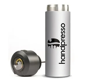 Thermo Flask HANDPRESSO White Insulated Bottle 30 cl with Thermometer