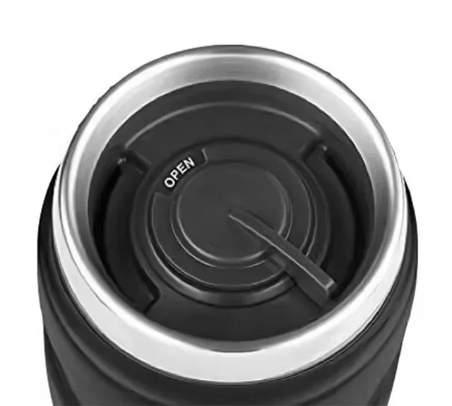 THERMOS Insulated Set Matte Black 47cl - Mug, Bottle &amp; Lunch Box