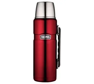 Thermos King 1,2L Rood - RVS Thermosfles - THERMOS