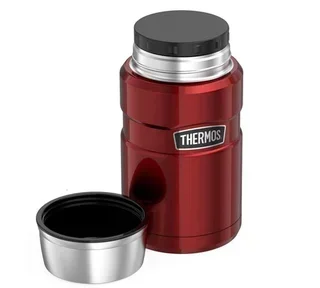 Thermos King Rot 71cl Edelstahl Isolbehälter für Speisen - Thermos
