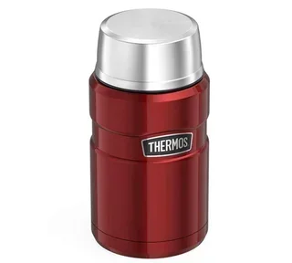 Thermos King Rot 71cl Edelstahl Isolbehälter für Speisen - Thermos