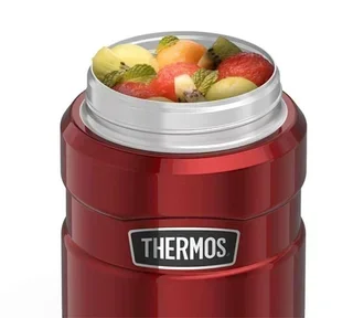 Thermos King Rot 71cl Edelstahl Isolbehälter für Speisen - Thermos