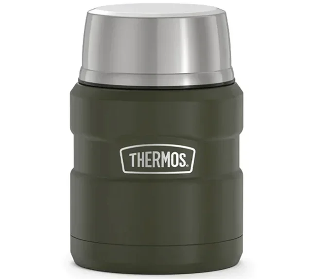 Thermos Posuda za Obrok Vojnozelena 47 cl