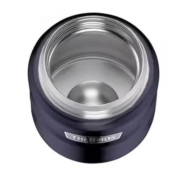 THERMOS Stainless King Thermal Set - Bottle, Mug, Lunch Box 47cl Midnight Blue