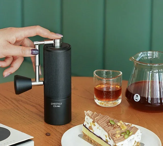 Manuell kaffekvern TIMEMORE Chestnut C3S Pro svart