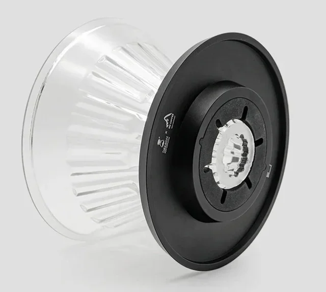 TIMEMORE Crystal Eye 02 Borosilicate Glass Dripper with Stand for 2-4 Cups