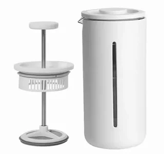 French Press TIMEMORE – 45 cl – biały – zaparzacz do kawy