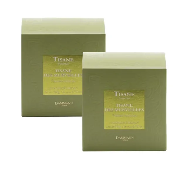 Tisane des Merveilles Bundle - 2 x 25 sachets - DAMMANN FRÈRES