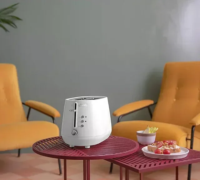 Toaster Eclettica Weiß CTY2103.W weiß - DELONGHI