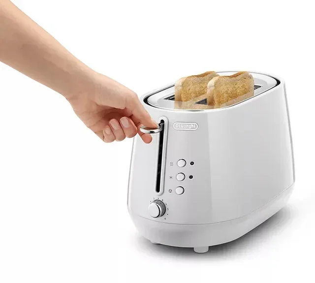 Toaster Eclettica Weiß CTY2103.W weiß - DELONGHI