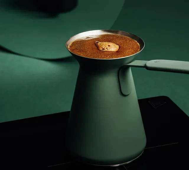 Cafetera turca GOAT STORY Ibrik Otto Verde salvia