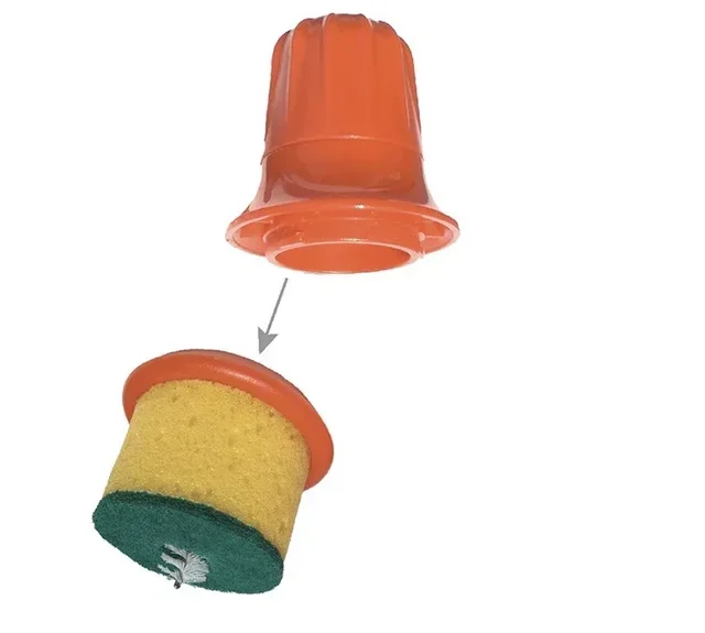 Brosse de nettoyage URNEX - Manche et éponge de nettoyage