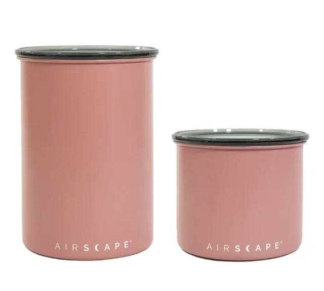 Vakuum-Kaffeedose 250 g – Rose Blush – AIRSCAPE