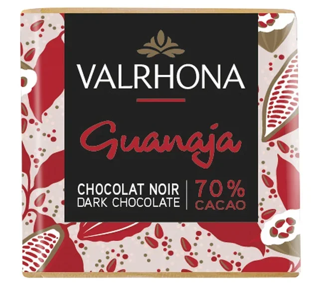 Quadrati di Cioccolato Fondente Guanaja - 1000 g - VALRHONA