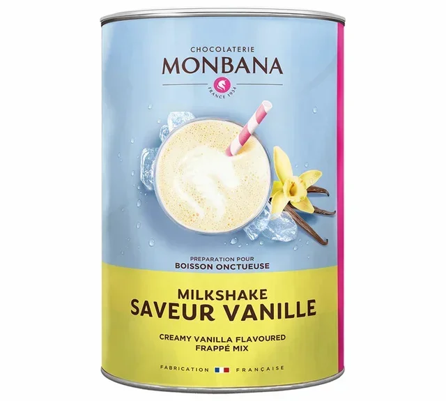 Vanilla Milk Shake Frappe 1kg - Monbana
