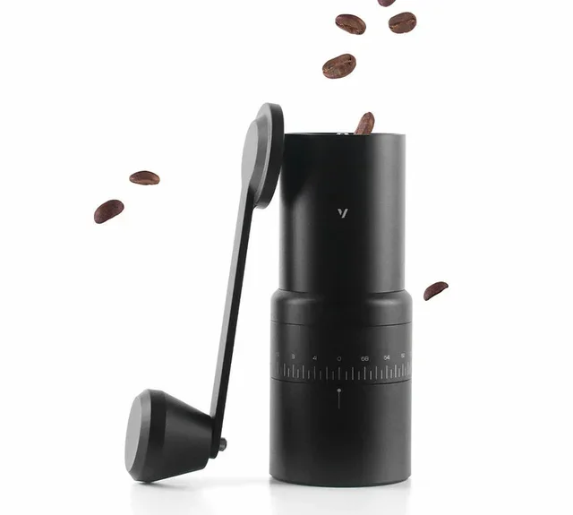 VARIA Hybrid Evo Electric and Manual Coffee Grinder Black