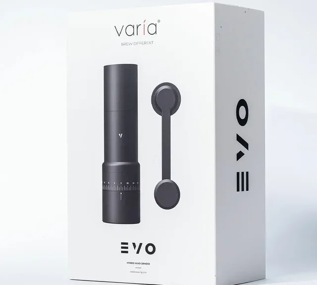VARIA Hybrid Evo Electric and Manual Coffee Grinder Black