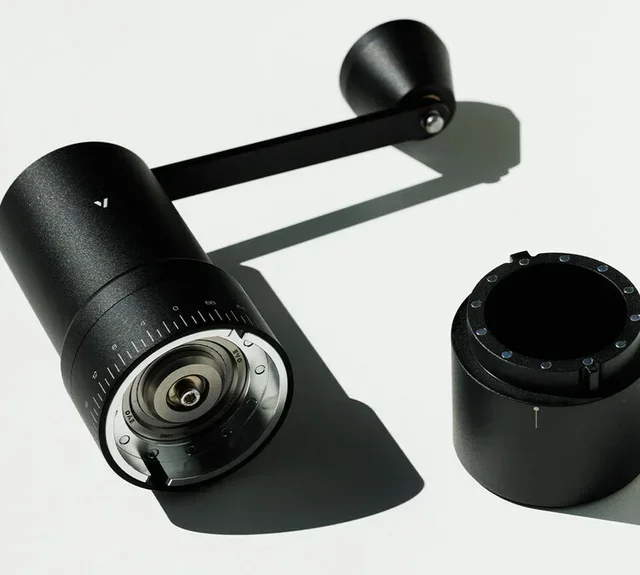 VARIA Hybrid Evo Electric and Manual Coffee Grinder Black