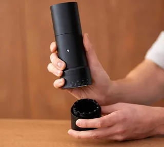 VARIA Hybrid Evo Electric and Manual Coffee Grinder Black