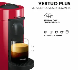 DeLonghi Vertuo Plus ENV150.R Rød Kapselmaskin