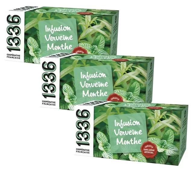 Pack Infuso alla Verbena e Menta - 3 x 25 bustine - 1336 (SCOP TI)
