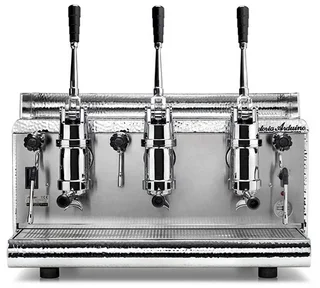 Victoria Arduino Athena Leva Kupfer - Professionelle Hebel-Espressomaschine 2 Gruppen