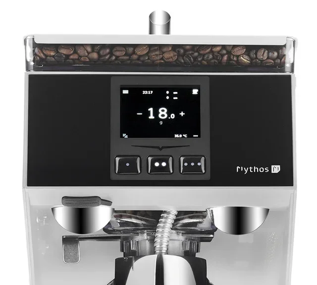 Victoria Arduino Mythos MYG85 Gravimetric Professional Espresso Grinder - White