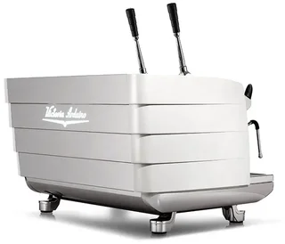 Професионална кафемашина еспресо с ръчна помпа Victoria Arduino White Eagle 358 Leva - 2 групи - бяла.