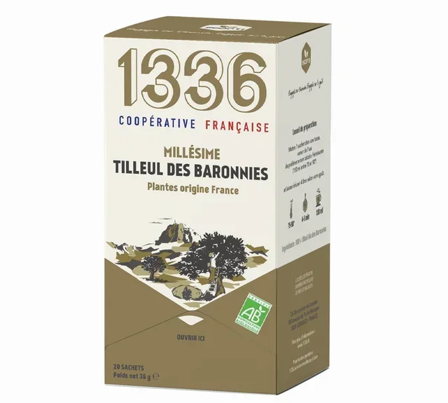 Infuso di Tiglio Millesimato delle Baronnies Bio - 20 bustine - 1336 (SCOP TI)