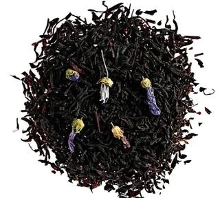 Violet Black Tea, My Love - Loose Leaf, 100g - FRENCH TEA COUNTER