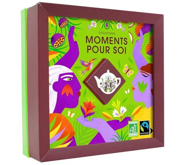 Confezione Benessere - Momento per sé Bio &amp; Equo Solidale - 32 bustine - ENGLISH TEA SHOP