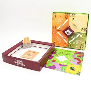 Confezione Benessere - Momento per sé Bio &amp; Equo Solidale - 32 bustine - ENGLISH TEA SHOP