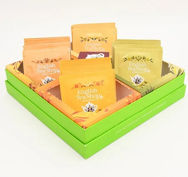 Confezione Benessere - Momento per sé Bio &amp; Equo Solidale - 32 bustine - ENGLISH TEA SHOP