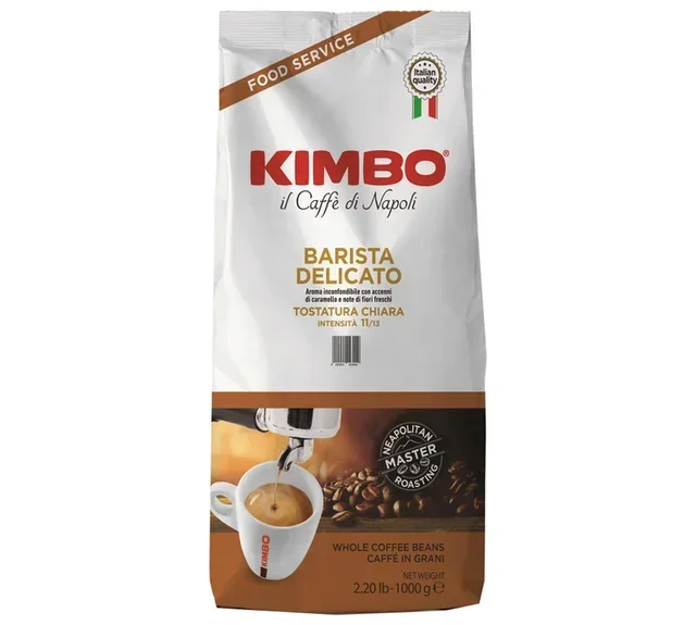 Café em Grão 1 kg - Barista Delicato - KIMBO - Profissional