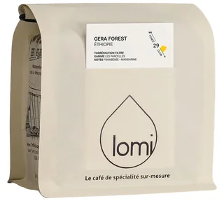 Whole Bean Coffee 250g - Ethiopia Gera Forest Honey Organic - CAFÉ LOMI