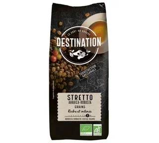 Caffè in Grani Stretto Italiano Bio 1kg - DESTINATION