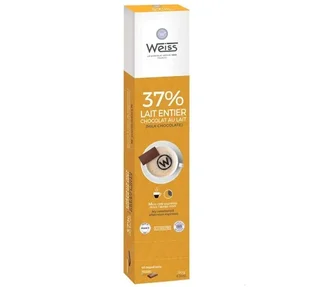 Whole Milk Chocolate 37% - 40 Napolitains - MAISON WEISS