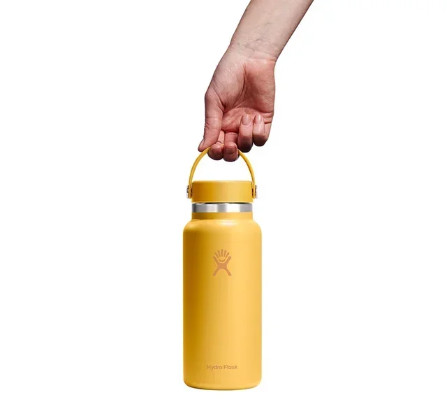 Termoflaske HYDRO FLASK Wide Mouth Flex Cap, Sunbeam, 94 cl