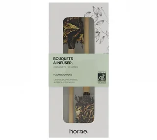 Fiori di Tè Selvatici Biologici in Fiore - 2 mazzi (10 tazze) - HORAE