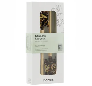 Fiori di Tè Selvatici Biologici in Fiore - 2 mazzi (10 tazze) - HORAE