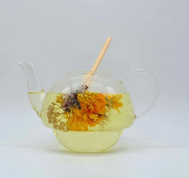 Fiori di Tè Selvatici Biologici in Fiore - 2 mazzi (10 tazze) - HORAE