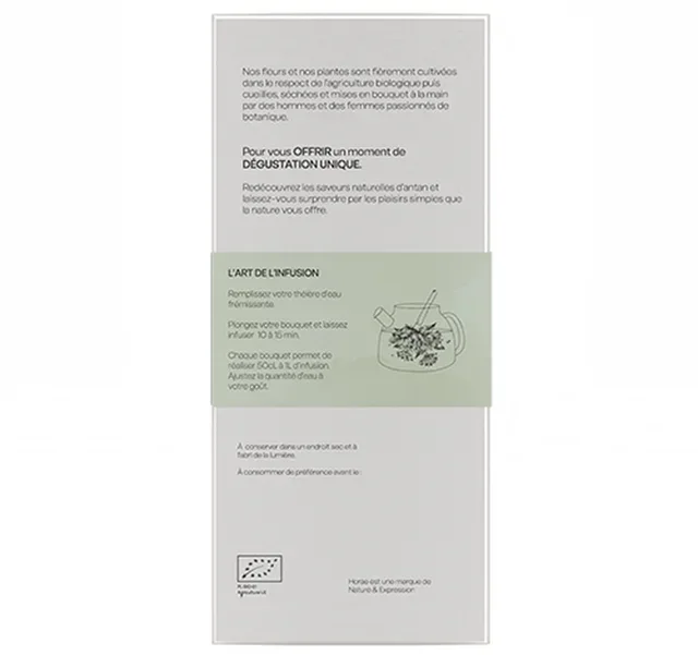 Fiori di Tè Selvatici Biologici in Fiore - 2 mazzi (10 tazze) - HORAE