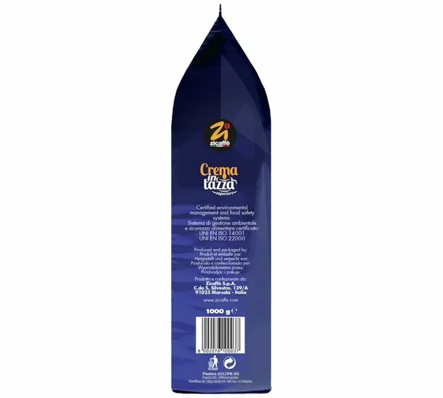 Zicaffè Crema in Tazza Superior - 1 kg szemes kávé