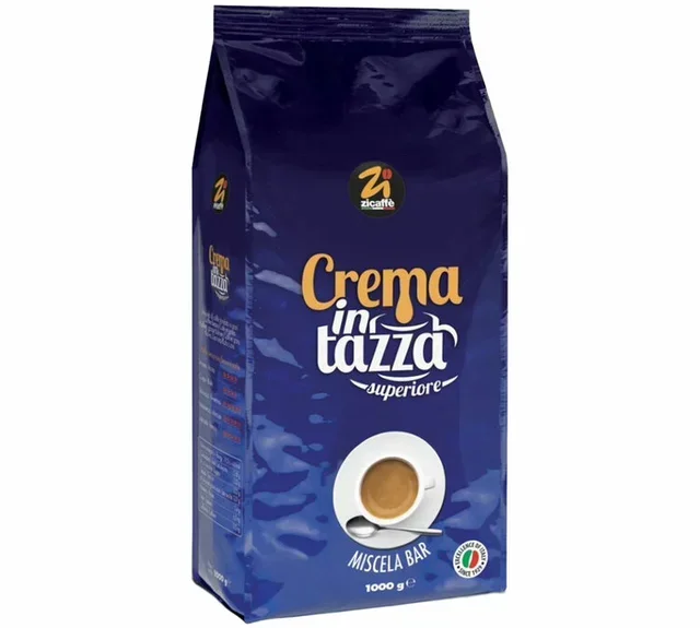 1 Kg Koffiebonen Crema in Tazza Superior - Zicaffe