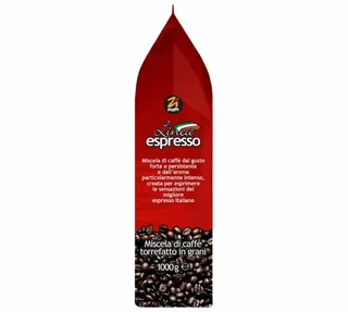 ZICAFFÈ Linea Espresso Whole Bean Coffee - 2 x 1 kg Pack